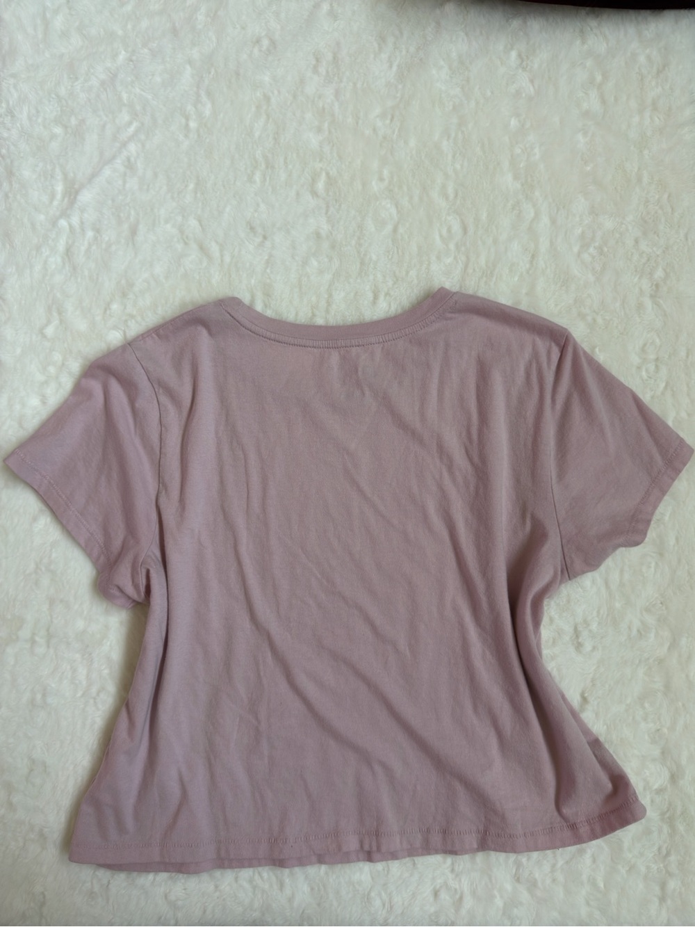 Universal Thread Lavender Scoop Neck Short Sleeve Tee - Picture 2 of 5